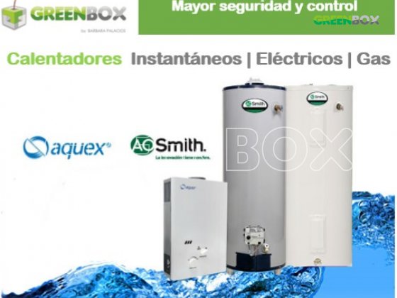 Calentadores de agua Greenbox Paisajismo y Riegos